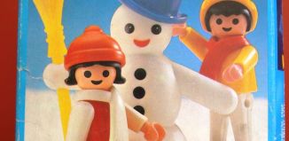 Playmobil - 3393-lyr - Snowman With Children