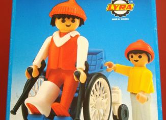 Playmobil - 3363-lyr - Patient In Weelchair