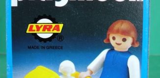 Playmobil - 3357-lyr - child and pram