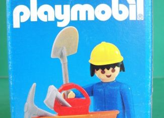 Playmobil - 3325-lyr - Construction Worker - Detail Playmobil - 3325-lyr - Construction Worker