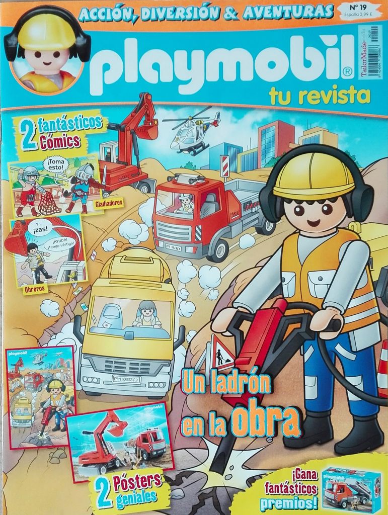 Playmobil R019-30798713-esp - Construction Worker - Box
