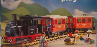 Playmobil - 4004-fra - Passenger Train with Steam Locomotive