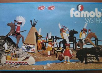 Playmobil - 3406-fam - Indian camp