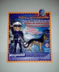Playmobil - R013-30796383-esp - Police with dog