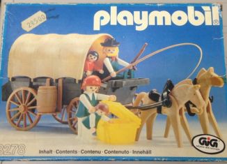 Playmobil - 3278-ita - Settlers & covered wagon