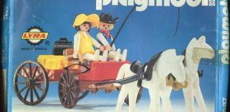 Playmobil - 3587-lyr - Western Pferdewagen