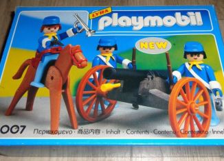 Playmobil - 4007-lyr - US artillery