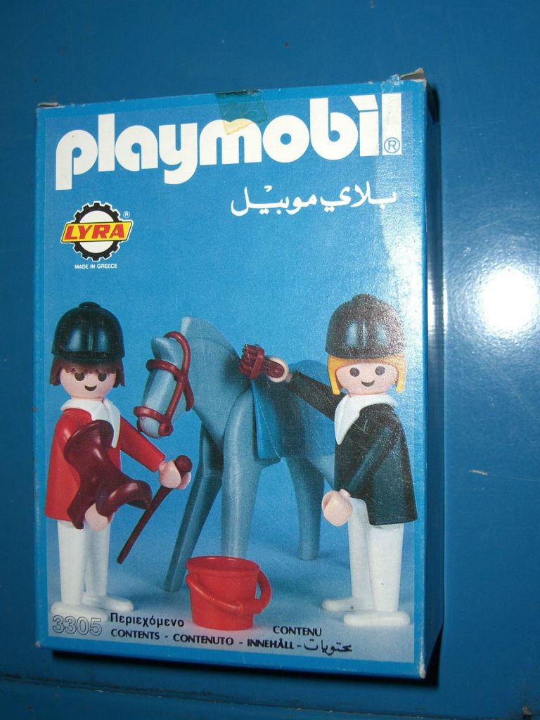 Playmobil 3305-lyr - Horse and Riders - Box