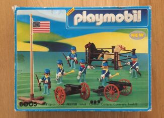 Playmobil - 8005-lyr - artillery western