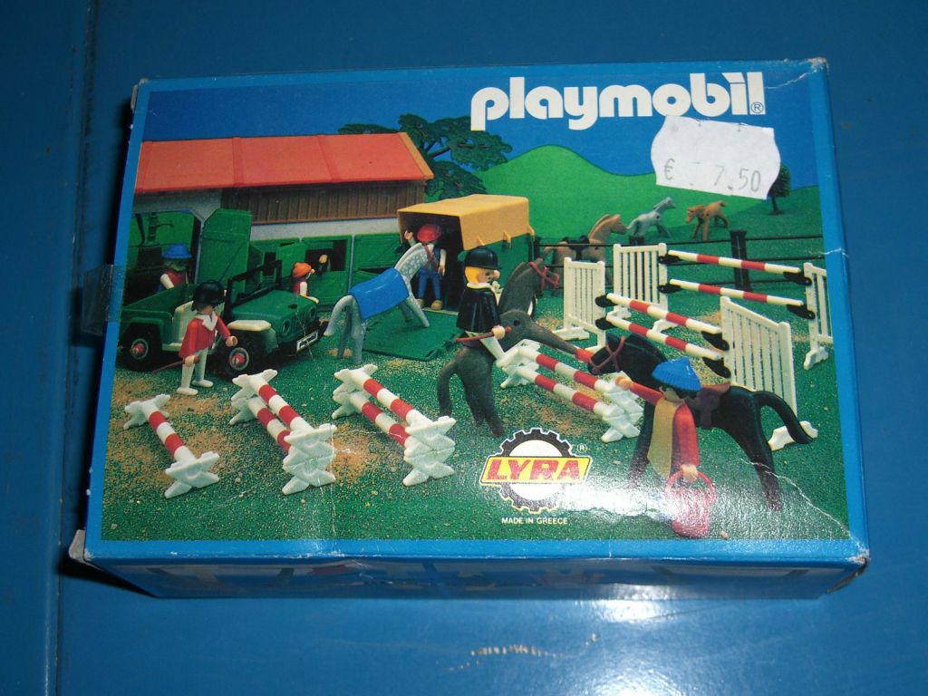 Playmobil 3305-lyr - Horse and Riders - Back