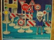 Playmobil - 014s1-sch - Traffic Control Set