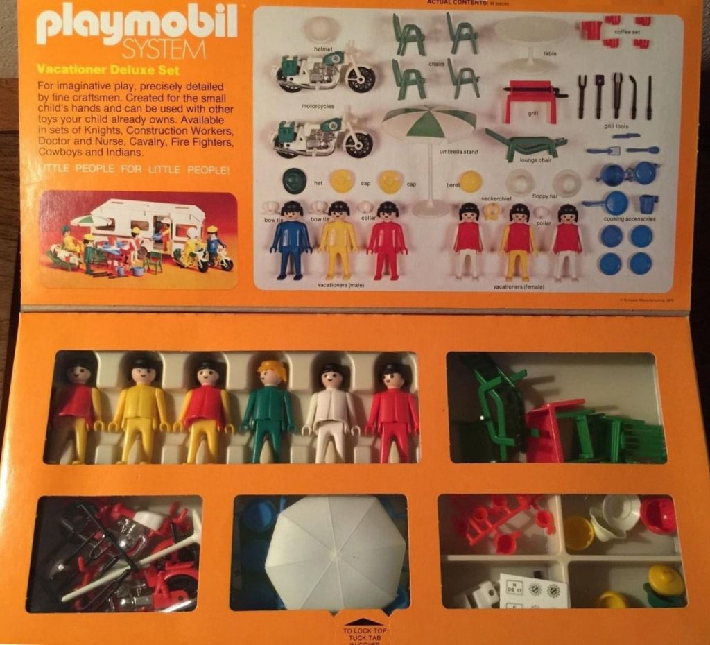 Playmobil 080-sch - Vacationer Deluxe Set - Back