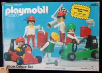 Playmobil - 2002v1-sch - Racer Deluxe Set