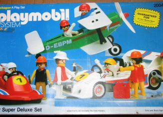 Playmobil - 2004-sch - Racer Super Deluxe Set