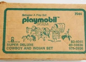 Playmobil - 49-59836-sch - Super Deluxe Cowboy and Indian Set