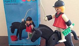 Playmobil - 1782/1-pla - Red horsewoman
