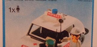 Playmobil - 3217s1v2 - Voiture du médecin