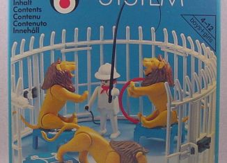 Playmobil - 3517s1v1 - Lions, Cage and Trainer