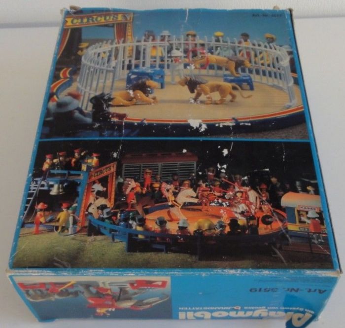 PLAYMOBIL 3510 CIRQUE bleu avec boîte d'origine EUR 72,00 - FR