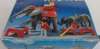 Playmobil - 3519 - Dressage d'éléphants de cirque