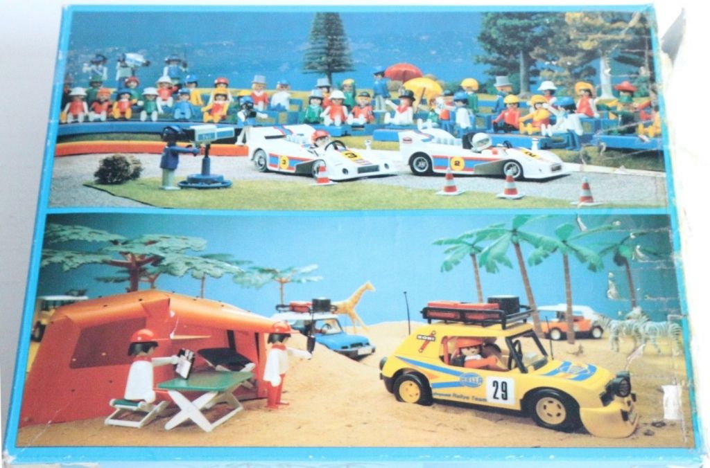 Playmobil 3524v1 - Rally Car and Crew - Box