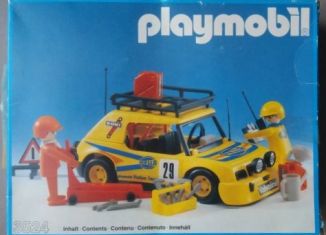Playmobil - 3524v2 - Rally Car and Crew