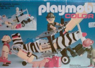 Playmobil - 3676 - Biplan Safari