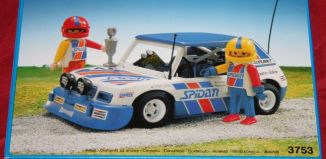Playmobil - 3753 - Blue Rally Car