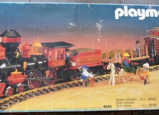 Playmobil - 4034v3 - Large Western Train Set