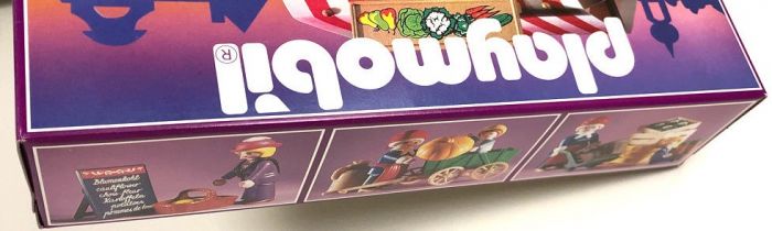 PLAYMOBIL 5341-A Marchande De Fruits Et Légumes – Époque 1900 – Vintage 1996