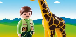 Playmobil - 9380 - Tierpfleger mit Giraffe