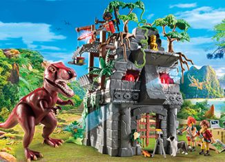 Playmobil - 9429 - Hidden Temple with T-Rex