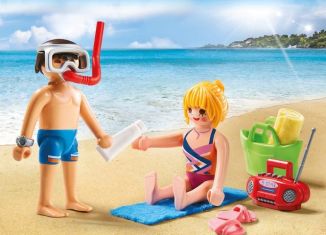 Playmobil - 9449 - Beachgoers