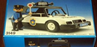 Playmobil - 3149v2 - Voiture de police