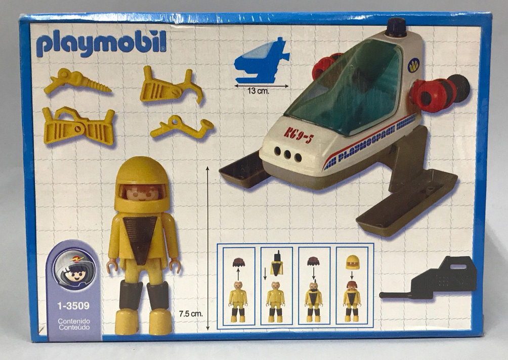 Playmobil 1-3509-ant - Space Buggy - Back