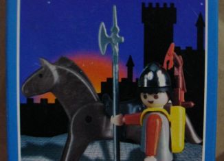 Playmobil - 3333v2-ant - Medieval soldier on horseback