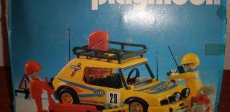Playmobil - 3524v2-esp - Yellow Rally Car