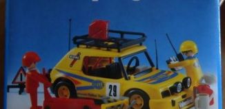 Playmobil - 3524v3-esp - Yellow Rally Car