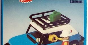 Playmobil - 3210v2-fam - Voyageuse et voiture