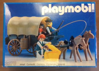 Playmobil - 3278-ant - Settlers & covered wagon