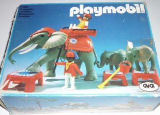 Playmobil - 3519-ita - Circus Elephants & Trainers