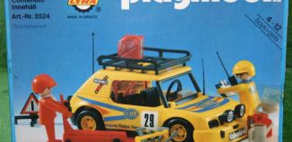 Playmobil - 3524-lyr - Yellow Rally car