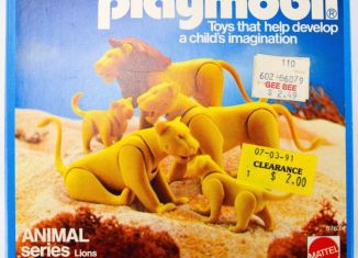 Playmobil - 9763-mat - Famille de Lions