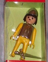 Playmobil - 1714v1-pla - Yellow knight with sword