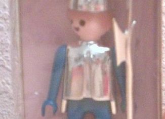Playmobil - 1714v4-pla - Blue knight with halberd
