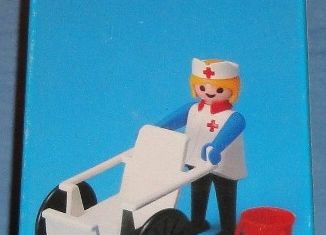 Playmobil - 1743/1-pla - Nurse and wheelchair