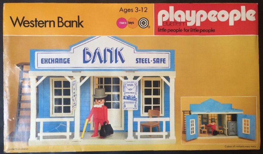 Playmobil Set: 2512-pla - Western Bank -