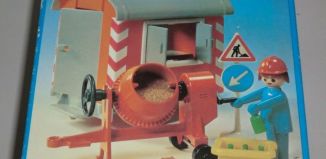 Playmobil - 3207s1v2 - Remorque de chantier & bétonnière
