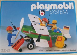 Playmobil - 3246s1v4 - Biplan Pegasus