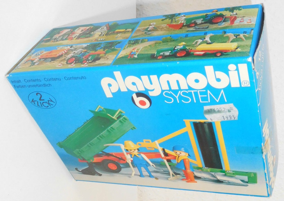 Playmobil 3501v1 - Farm Tractor Accessories - Box